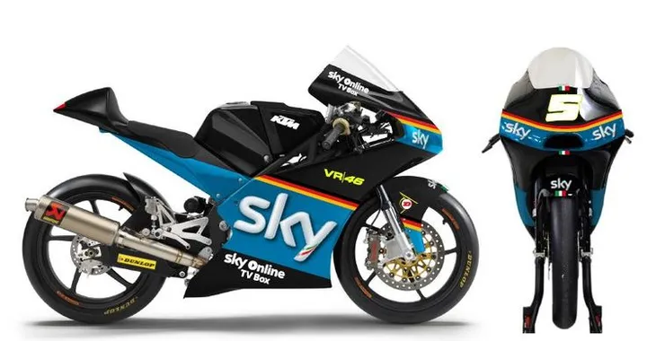 Il Sky Racing Team VR46 Moto3 al Sachsenring con una livrea speciale