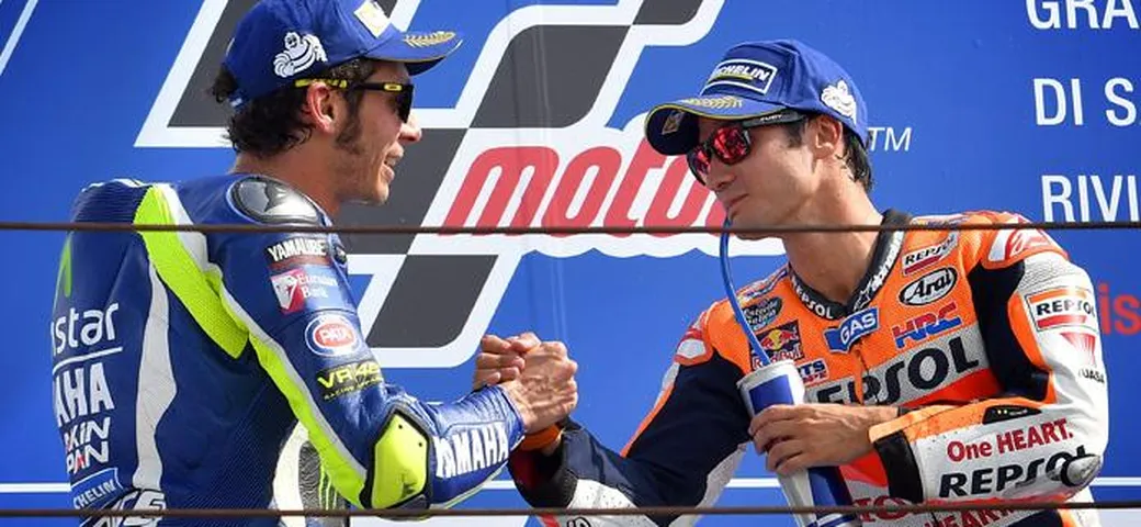 Rossi e Viñales: 