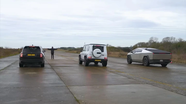 Cybertruck, Cullinan e G63: la sfida tra i SUV di lusso più potenti [VIDEO]