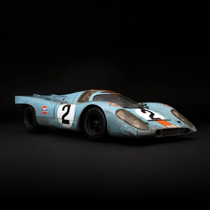 Porsche 917K in scala 1:8 con la livrea del successo di Daytona