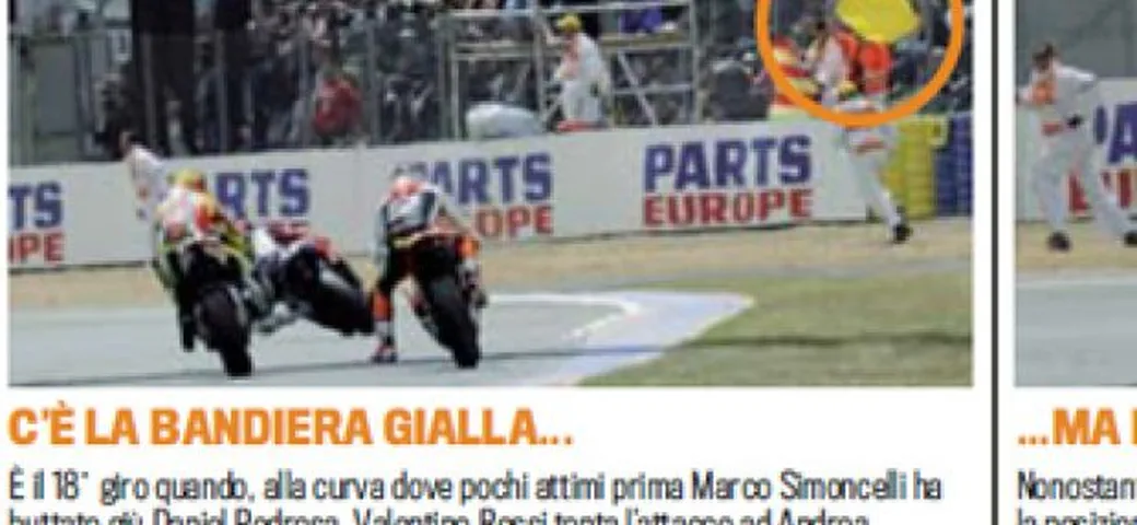 MotoGP nel caos, anche Rossi andava sanzionato?