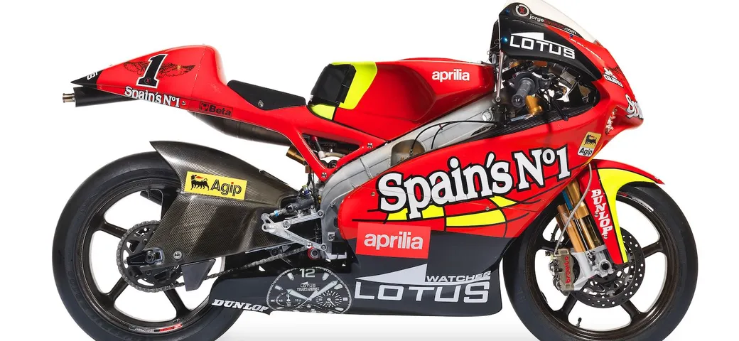 All'asta l'Aprilia RSW 250 di Jorge Lorenzo