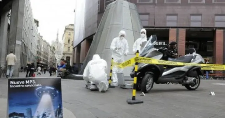 Guerrilla Marketing per Piaggio MP3 MY 2009