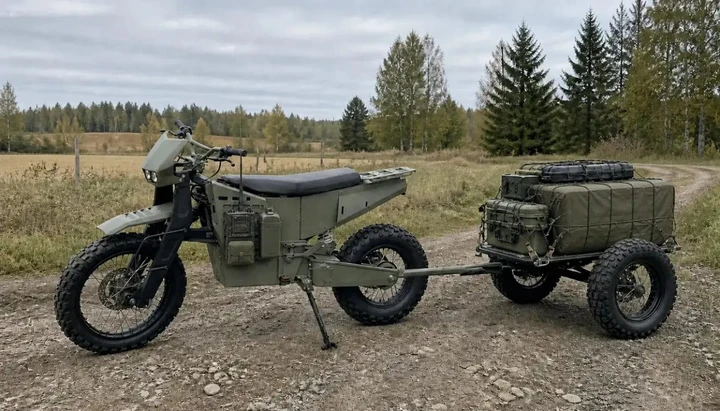 NorthForge Dispatch: la moto elettrica militare con 3 batterie
