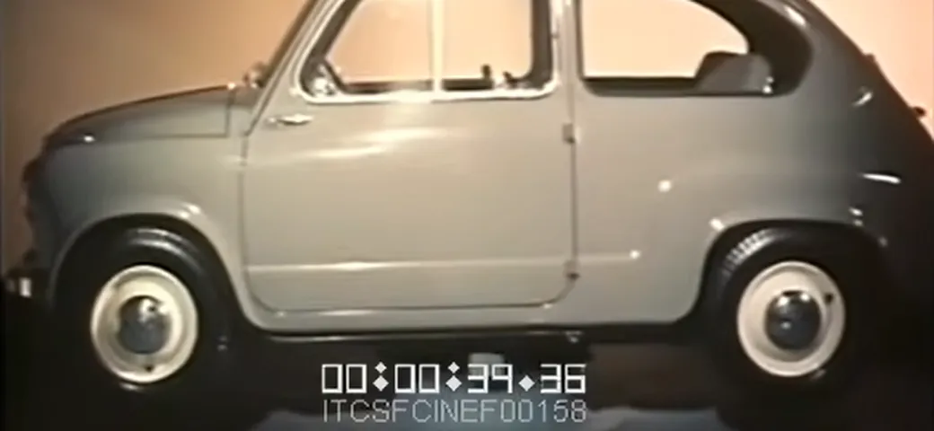 Fiat 600 1955: il video