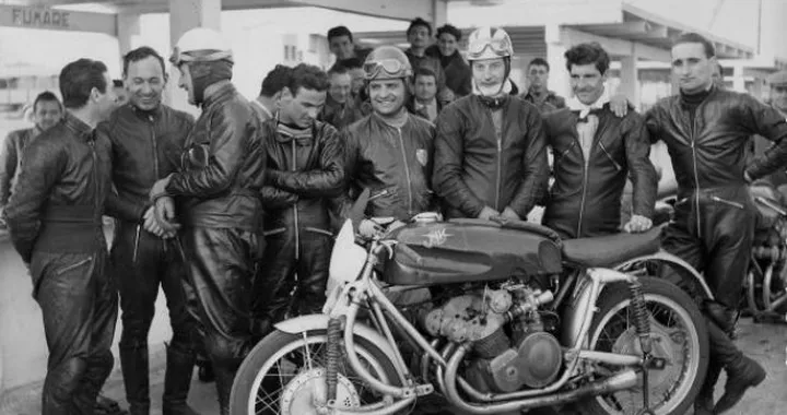 Grandi duelli iridati 1952: Cecil Sandford (MV Agusta) - Carlo Ubbiali (Mondial)