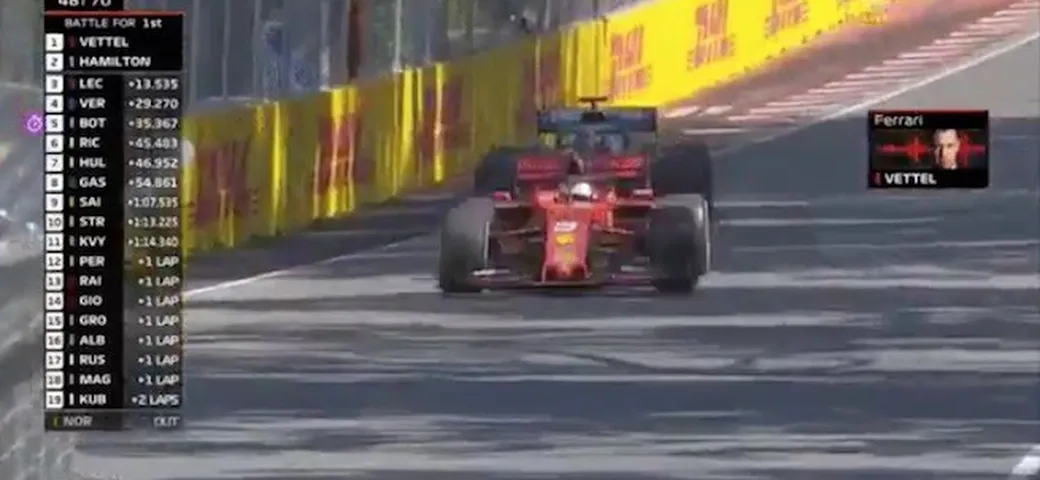 GP Canada 2019: il video dell'episodio Vettel-Hamilton costato la vittoria alla Ferrari