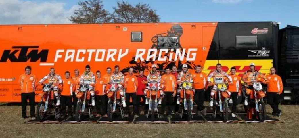 KTM al via del Campionato Mondiale Enduro 2012