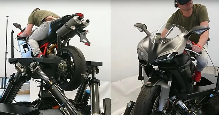 Cruden: un simulatore basato su una Ducati 848 [Video]