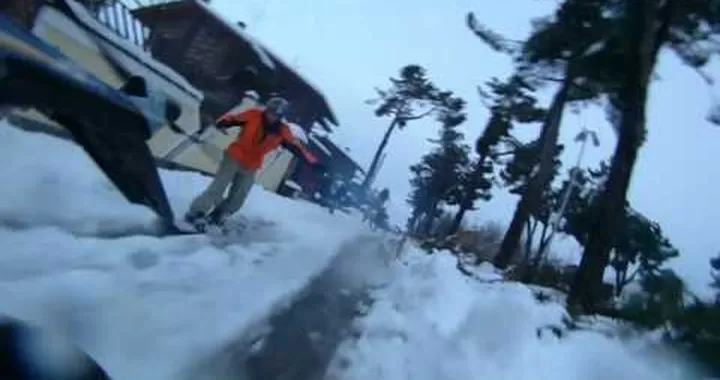 husaberg 125 &amp; snow board in the town!