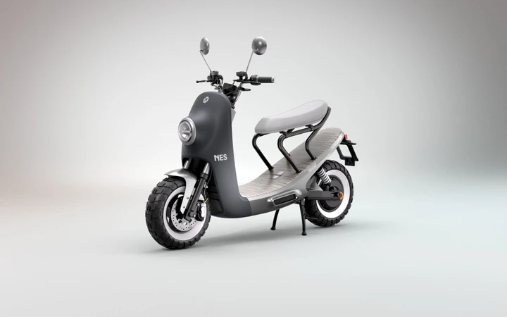 Ciclomotore NES 5 e motociclo NES 10, gli scooter elettrici in stile vintage