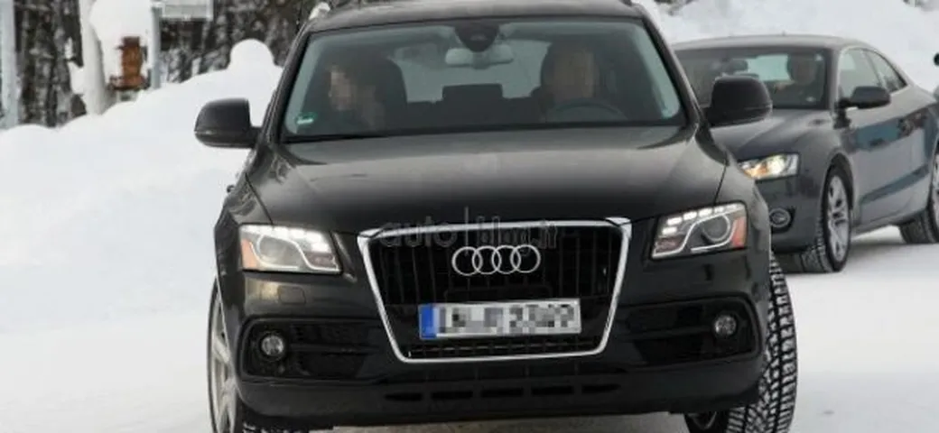 Prime foto spia Audi Q5 facelift