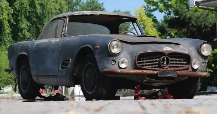 La Maserati 3500 GT Berlinetta di Fangio: abbandonata da 60 anni