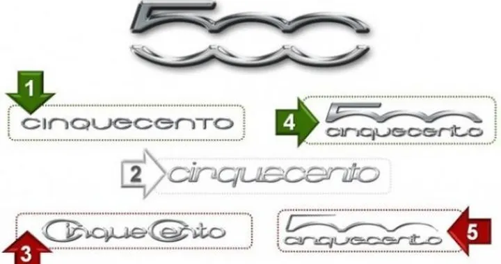 Fiat: un concorso per scegliere il logo della 500 "americana"