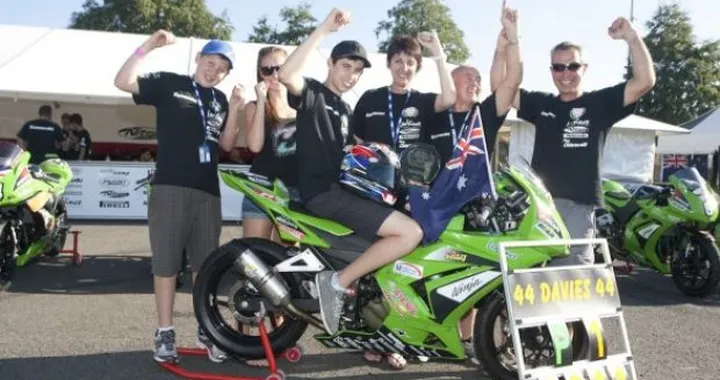 Matt Davies in Superstock 600 nel Team Go Eleven