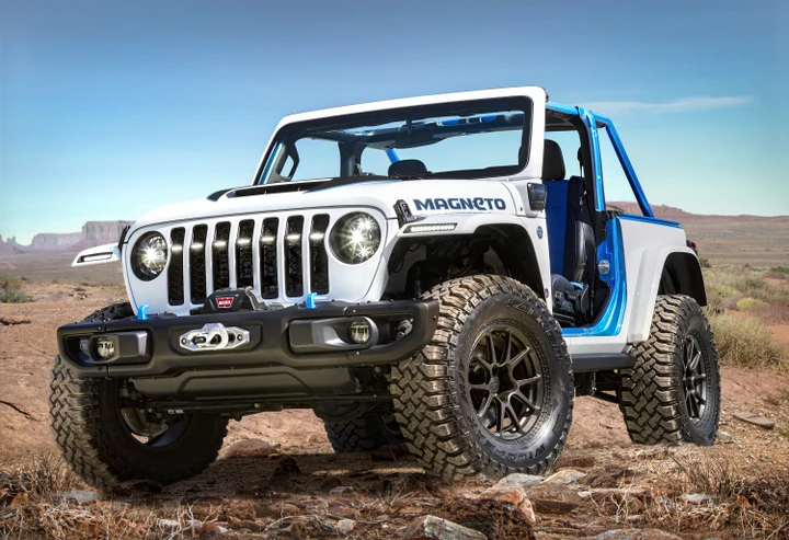 Jeep Magneto: la Wrangler in versione elettrica