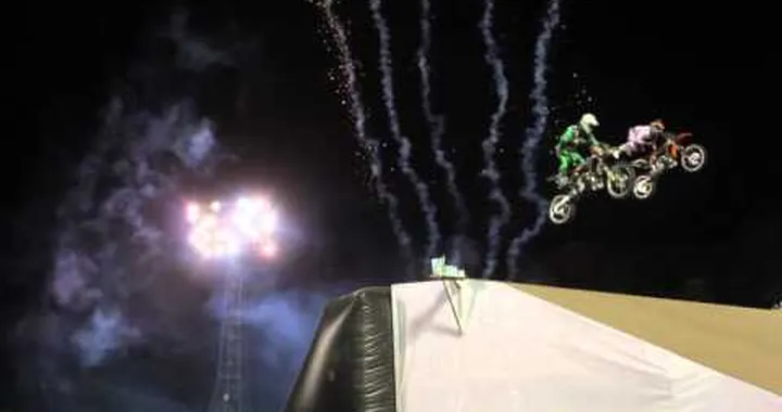 Мотофристайл FMX-шоу в Хабаровске