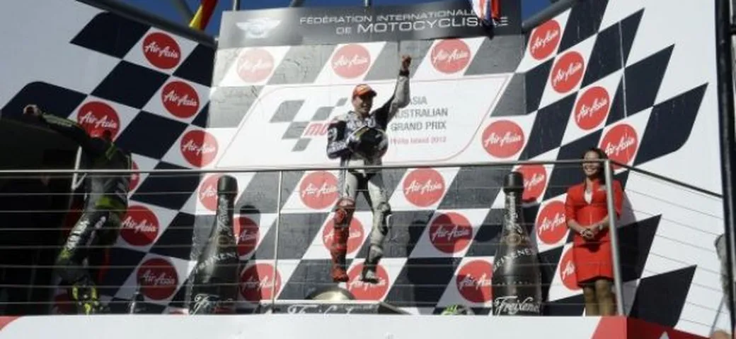 Jorge Lorenzo Campione del Mondo MotoGP 2012