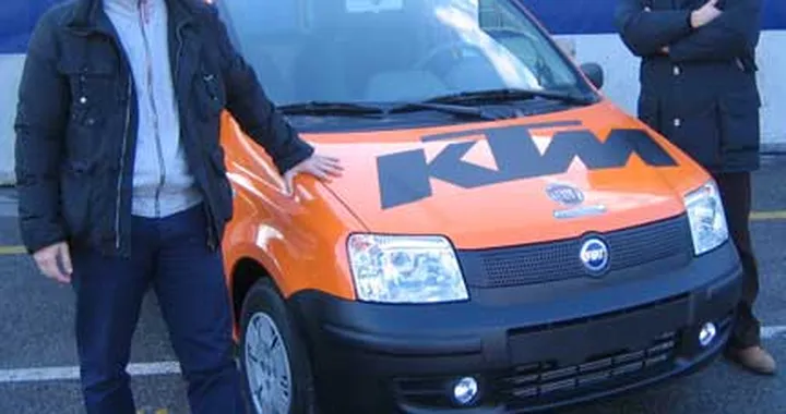Consegnata la Fiat Panda Van a KTM Italia