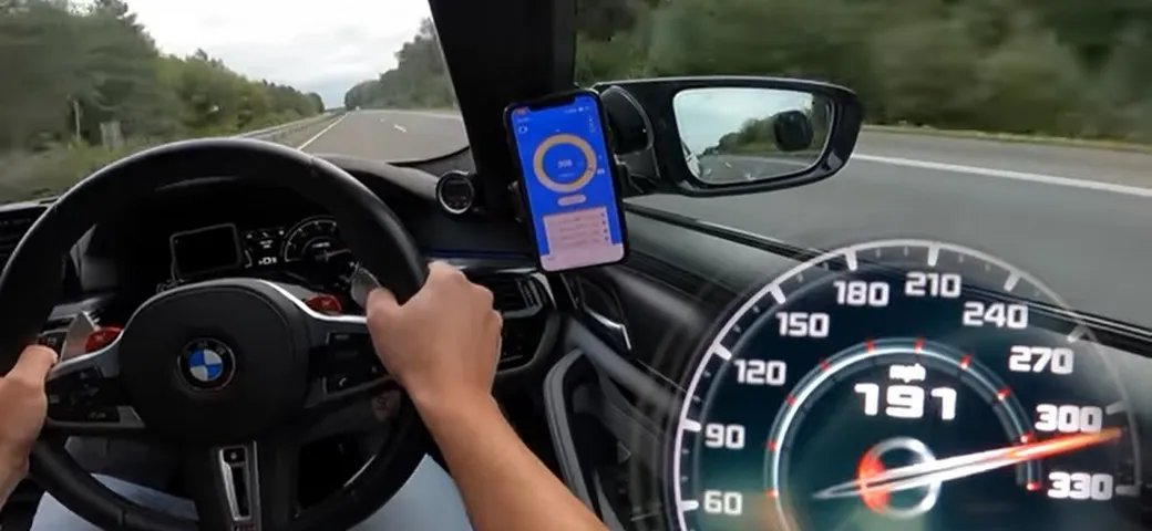 BMW M5 da oltre 1000 cavalli a 320 km/h sull'Autobahn [Video]