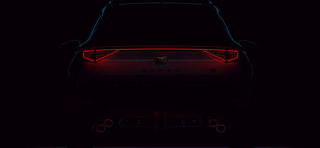 Cupra Formentor: il teaser della versione sportiva VZ5
