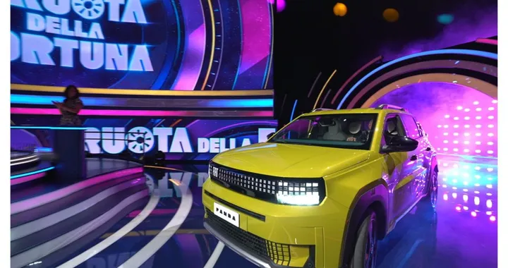 Fiat Grande Panda è il primo premio de La Ruota della Fortuna