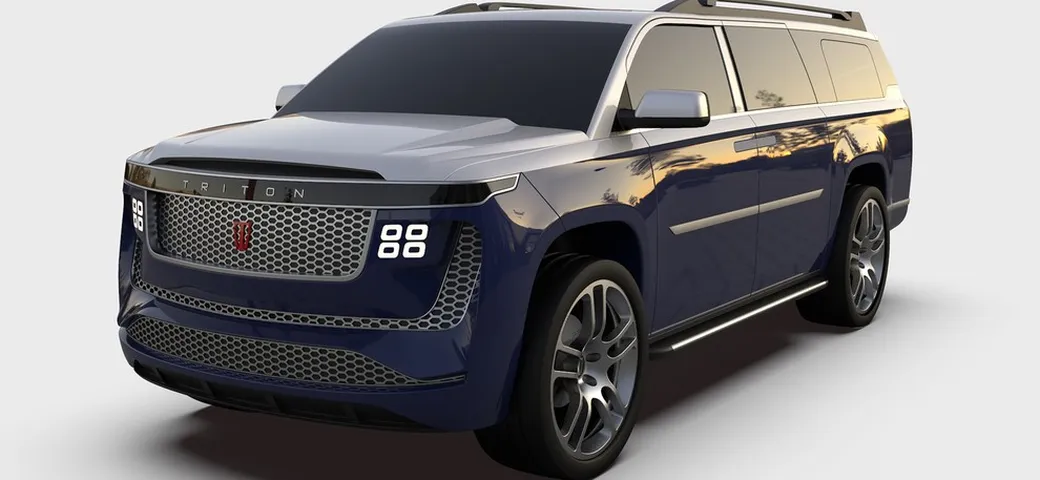 TritonEv Model H: imponente SUV elettrico
