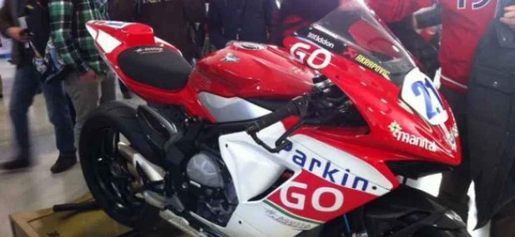 MV Agusta ParkinGo F3 675 WSS svelata a Schiranna