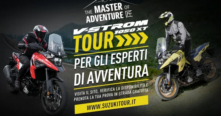 Suzuki V-Strom Tour 2020 al via