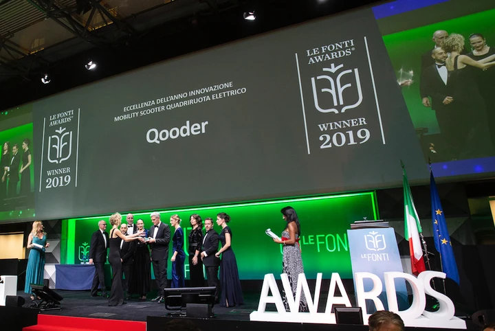Qooder riceve il premio di 