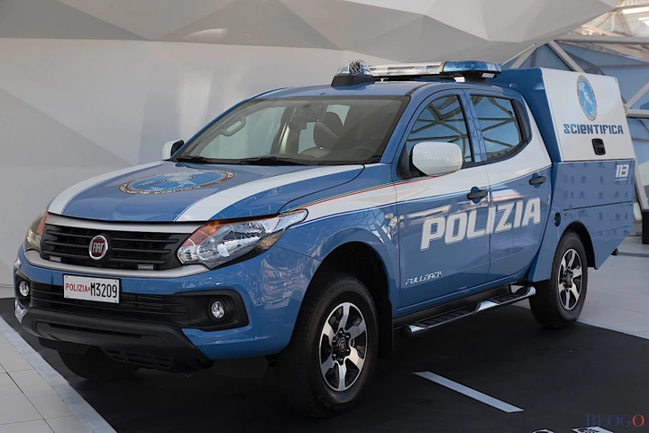 Fiat Professional: svelato il Fullback della Polizia Scientifica