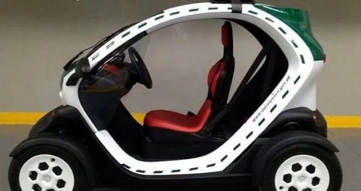 Una Renault Twizy per la Polizia di Dubai