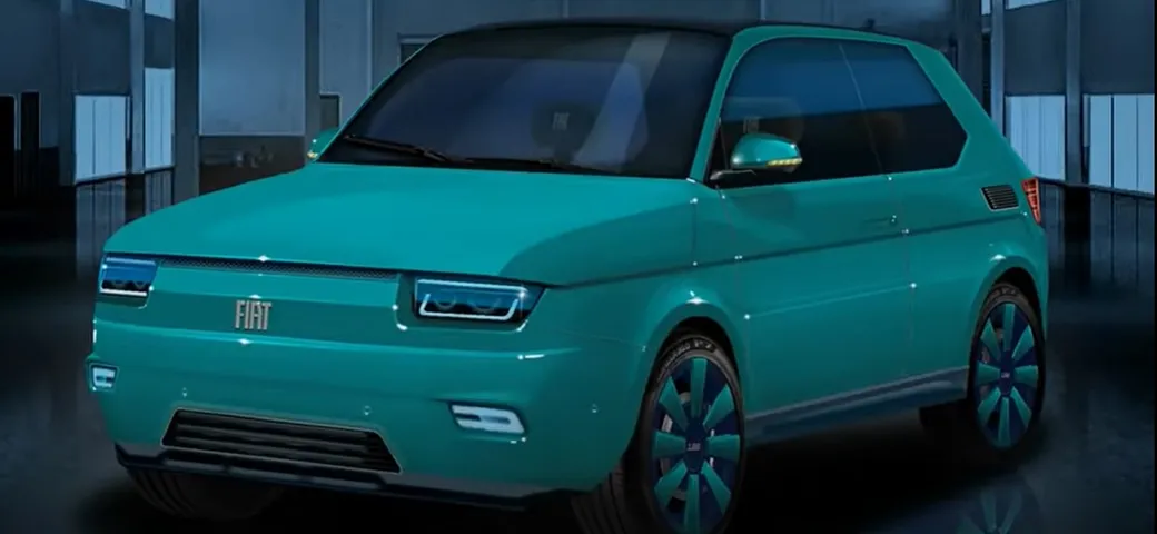 Nuova Fiat 126: ecco come potrebbe essere la versione moderna [VIDEO RENDER]