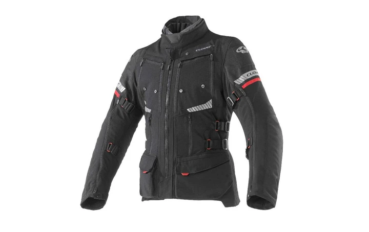 Nuova giacca moto Clover GTS-4 Airbag con tessuto impermeabile