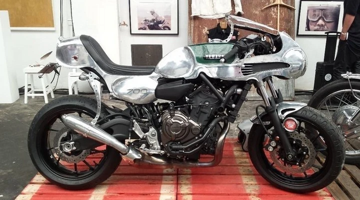 Yamaha MT-07 'Faster Sons' by Shinya Kimura [Video]