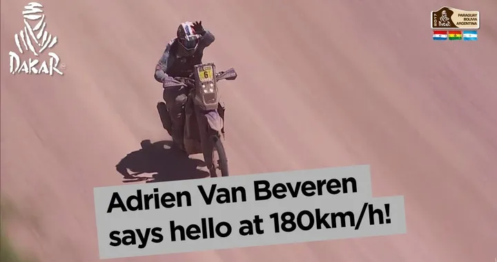 Stage 2 - Top moment: Van Beveren at 180km/h - Dakar 2017