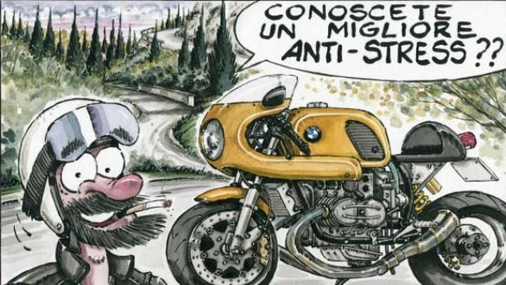 La moto come anti-stress