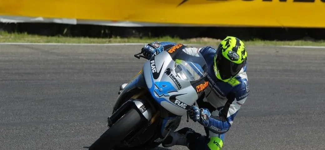 Test Dunlop: con la Moto2 a Castelletto di Branduzzo