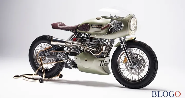 Triumph Thruxton 900 "Jade 100" by Tamarit