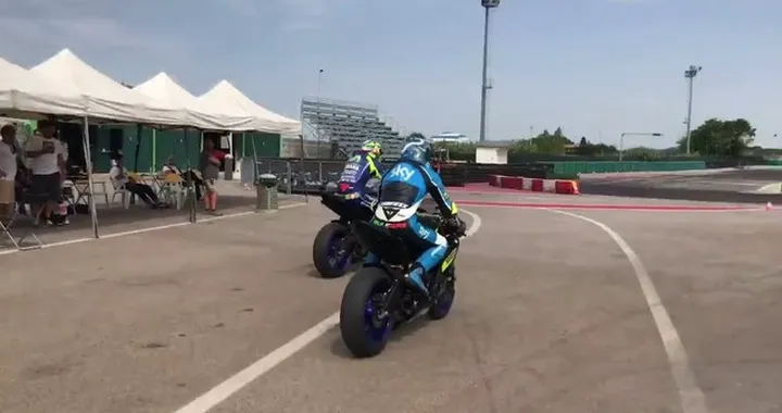 Valentino Rossi - Training al Misanino 2017