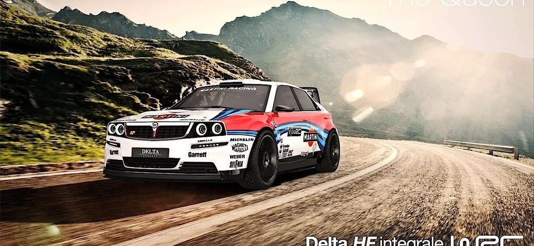 Lancia Delta Concept by Andrea Bonamore