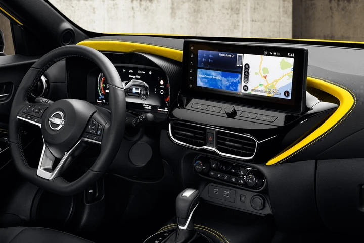 nuovo nissan juke 2024 interni