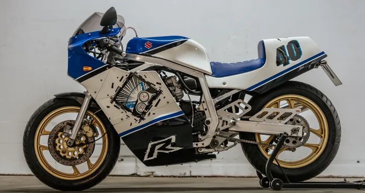 Suzuki GSX-R750: ecco l'artbike per i 40 anni della Slabside