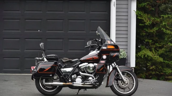 Hells Angels: all'asta la mitica FXRT del 1992 di Sonny Barger