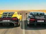 Bugatti Chiron Drag Race: Super Sport e Pur Sport confronto mozzafiato