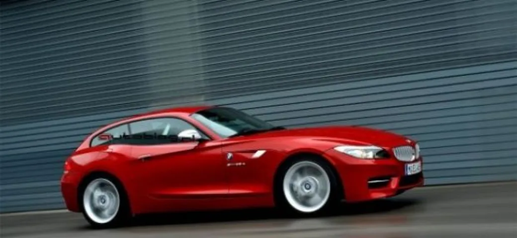 BMW Z4: ricostruzione grafica della Coupé