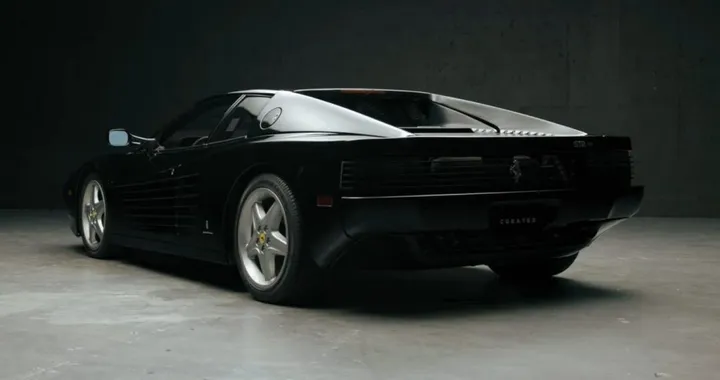 Ritrovata la Ferrari 512 TR della più grande leggenda del basket
