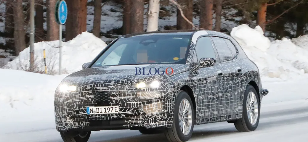 BMW iNext: le foto spia invernali