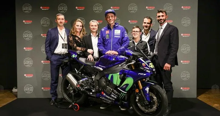 La Yamaha R1 di Valentino Rossi in beneficenza per 32.000 euro