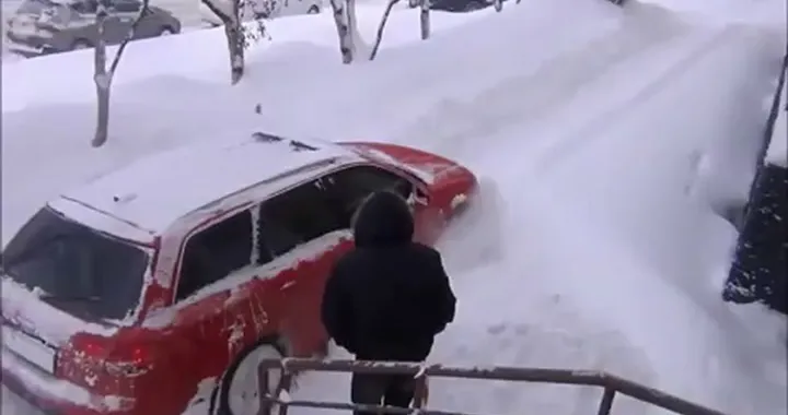 Audi A4 quattro spazzaneve